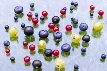 Assortment of Fresh Summer Berries