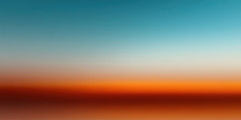 Background with sunset gradient and smooth color transition