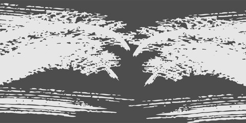 Abstract Grunge Brush Stroke on a Dark Gray Background Texture. eps 10, presentation