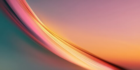 Background with warm amber and coral gradient for modern design