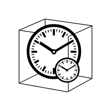  time colck vector 