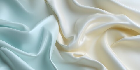 Obraz premium Background with soft pastel fabric texture and elegant color transitions