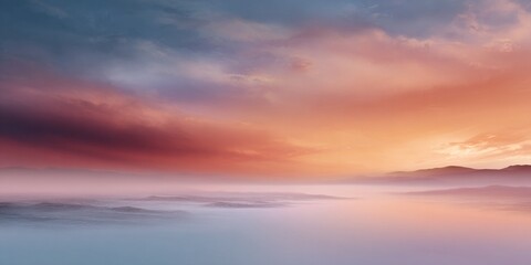 Dreamlike Abstract Landscape Scene