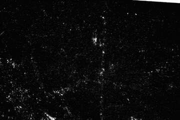 Dust and scratches design. Aged photo edit layer. Black grunge paper abstract background. Copy space. Dark grunge urban texture. Distressed overlay texture. Abstract obvious dark worn textured effect.