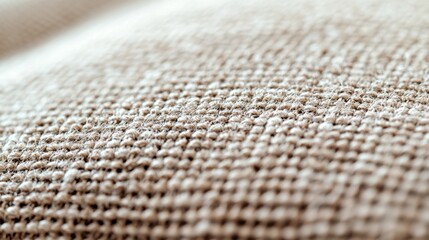 Pure cotton fabric texture natural woven material background beige neutral tones seamless pattern organic textile surface design