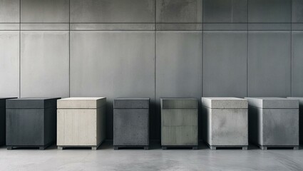 Concrete containers