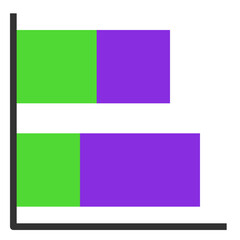Fototapeta premium bar chart