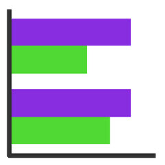 Fototapeta premium bar chart