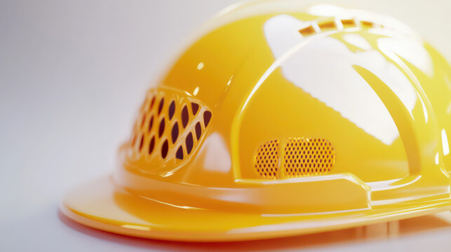 Stylish safety helmet designed for protection and modern industrial use.
