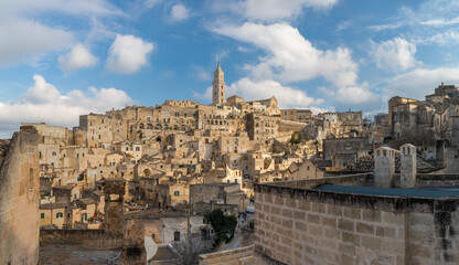 Matera - The cityscape of old town