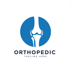 Orthopedic Logo Design Vector Template