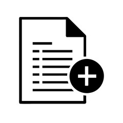 Fototapeta premium List Icon Vector File Document