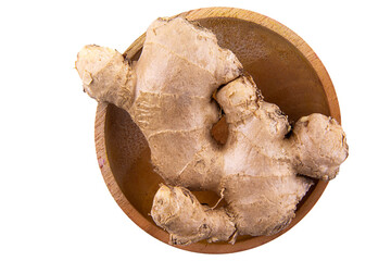 ginger root isolated on transparent background