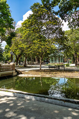 Obraz premium Praca Batista Campos in the city of Belem, in the state of Para, Brazil.