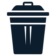 vector trash bin icon