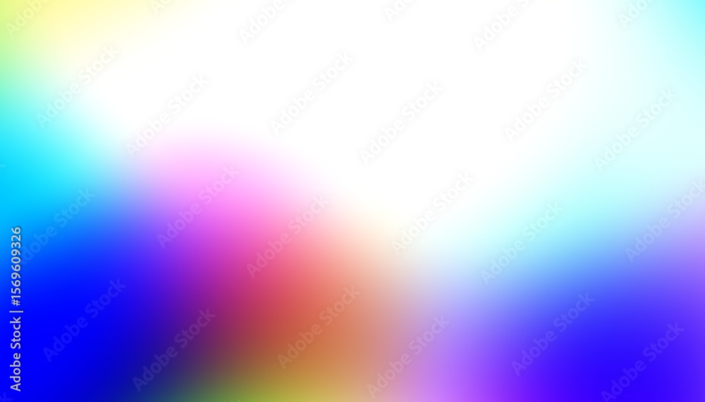 Poster Abstract Background. Vibrant green and blue color abstract background for web design. Pastel Multi Color Gradient Background, Simple form and