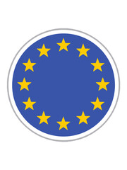 European union flag sign