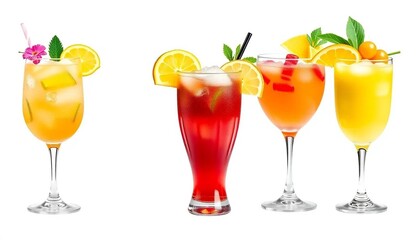 Bunte Cocktail-Klassiker: Sex on the Beach, Sea Breeze, Planter’s Punch & Painkiller