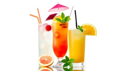 Bunte Cocktail-Klassiker: Sex on the Beach, Sea Breeze, Planter’s Punch & Painkiller