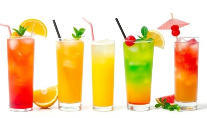 Bunte Cocktail-Klassiker: Sex on the Beach, Sea Breeze, Planter’s Punch & Painkiller