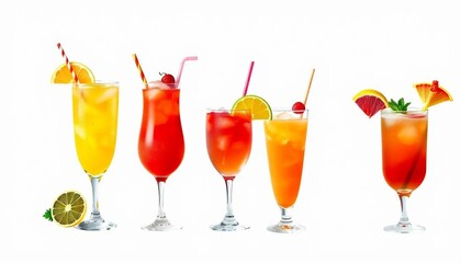 Bunte Cocktail-Klassiker: Sex on the Beach, Sea Breeze, Planter’s Punch & Painkiller