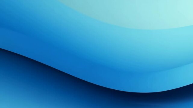 Abstract blue background with waves lines. Pattern water animation for business. Wavy effect motion animated video