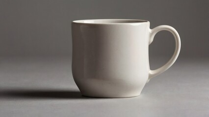 Ceramic Coffee Cup on White
