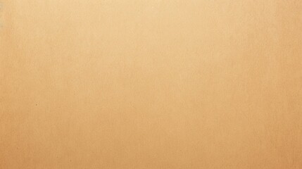 Close-up of an empty cardboard texture with a plain smooth brown paper background, ideal template for adding custom designs, branding elements, graphic art, product packaging, logos, and labels.