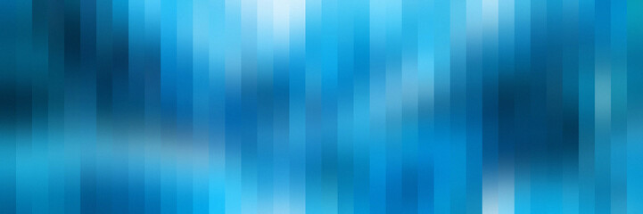 Cool blue prism gradient with transparent vertical lines and soft glossy blur. Abstract tech...