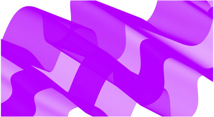 Wavy Blend Curved Purple Color Abstract Background Design Vector Illustration