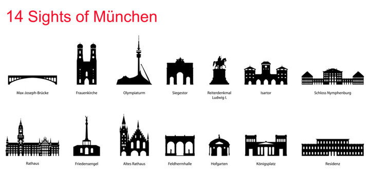 14 Sights of Munich