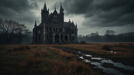 Obraz premium Haunting Abandoned Mansion