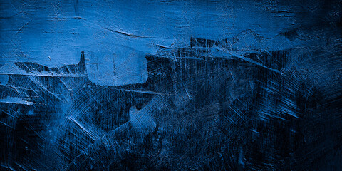 dark blue abstract texture cement concrete wall background