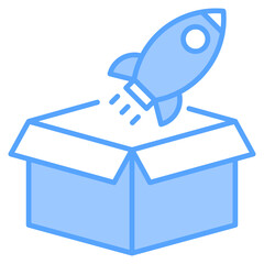 New Product Blue Icon