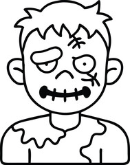 halloween coloring pages, for kids, illustration