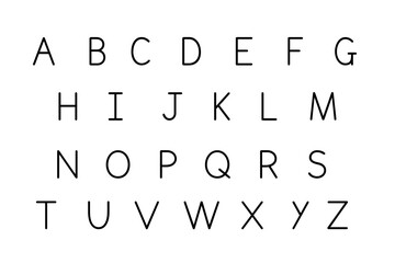 Aeris Font - Uppercase