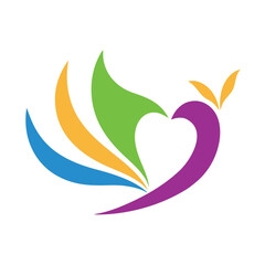 Obraz premium Bond of Support and Trust Emblem