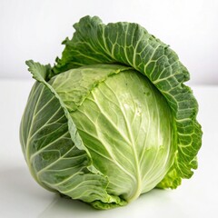 Obraz premium cabbage isolated on white background