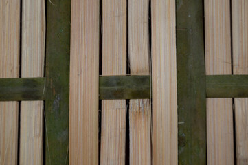 Fototapeta premium natural bamboo woven background photo