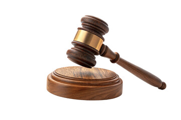 Understanding the judicial system gavel and sound block for legal proceedings court