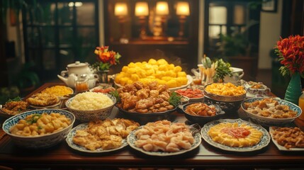 traditional thai dessert