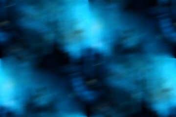 Dark seamless abstract background featuring a mysterious blue smoke texture with a soft ethereal glow
