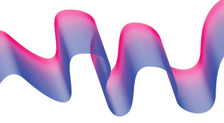 Wavy Blend Abstract Curved Purple Colorful Design Background Vector Illustration