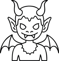 halloween coloring pages, for kids, illustration