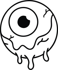 halloween coloring pages, for kids, illustration