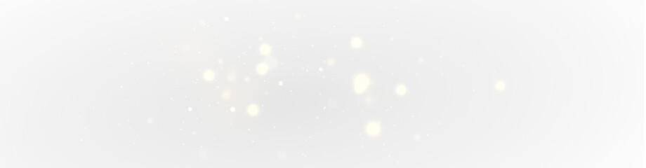 Bright golden light with radiant sparkles and glittering particles on a transparent PNG background. Magical fantasy shine and elegant twinkling confetti for a luxury celebration scene. © SerMen