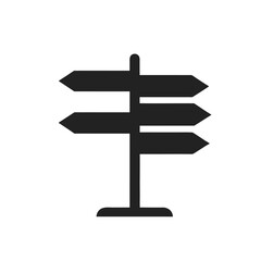 Direction Signpost Icon