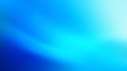 Blue Gradient Abstract Background With Soft Light Effect