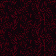 Abstract Maroon Swirl Background Texture - Elegant Vector Pattern