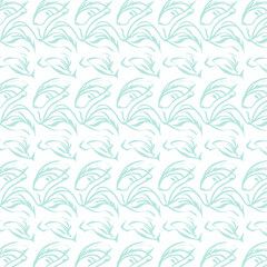 Abstract Teal Pattern Seamless Graphic Resource Background